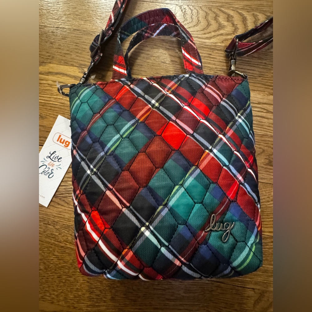 Lug Tip Toe Mini Tote Bag 💼 Purse 👜 -Red, Green, Blue NWT